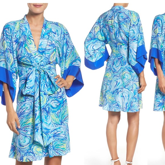 BRAND NEW: Lilly Pulitzer Kimora Silk Robe